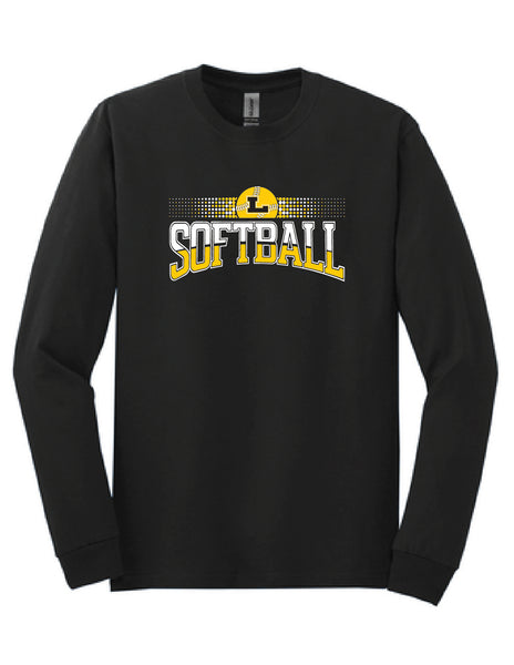 LES Softball - Heavy Cotton™ 100% Cotton Long Sleeve T-Shirt